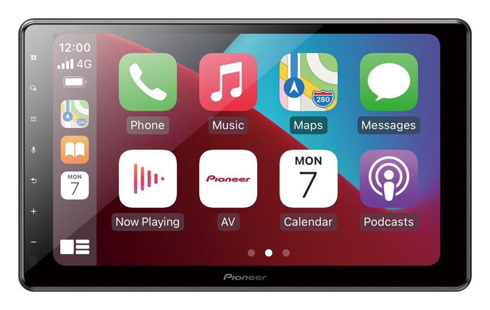 Pioneer AVIC-Z1000DAB-C inbouwnavigatie 9 inch lcd scherm met DAB+ en Bluetooth en draadloos Android Auto en Apple Carplay