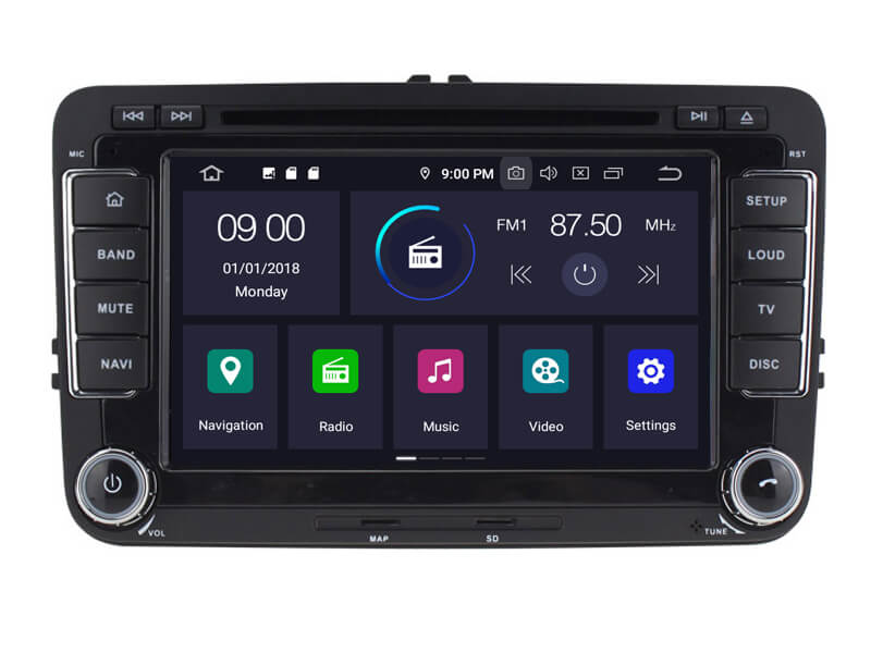 VW Android 12.0 Navigatie VW en Seat - Car Audio