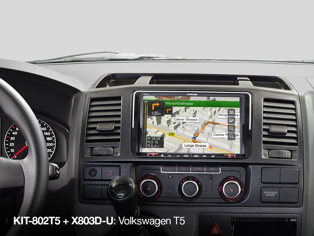 vermoeidheid Neem de telefoon op Economie Camper Navigatie VW T5/T6. Incl Aansluitmaterialen en Extra Toebehoren!