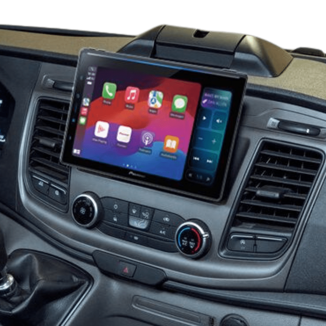 Pioneer SPH-EVO 107DAB-T Ford Transit Custom en 2T campernavigatie 10.1 inch