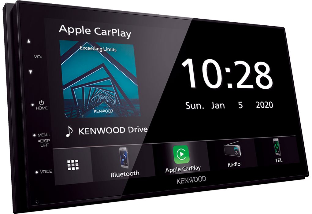 Kenwood DMX5200BTS Multimediasysteem 6.8 inch ondersteunt Apple Car Play en Android Auto
