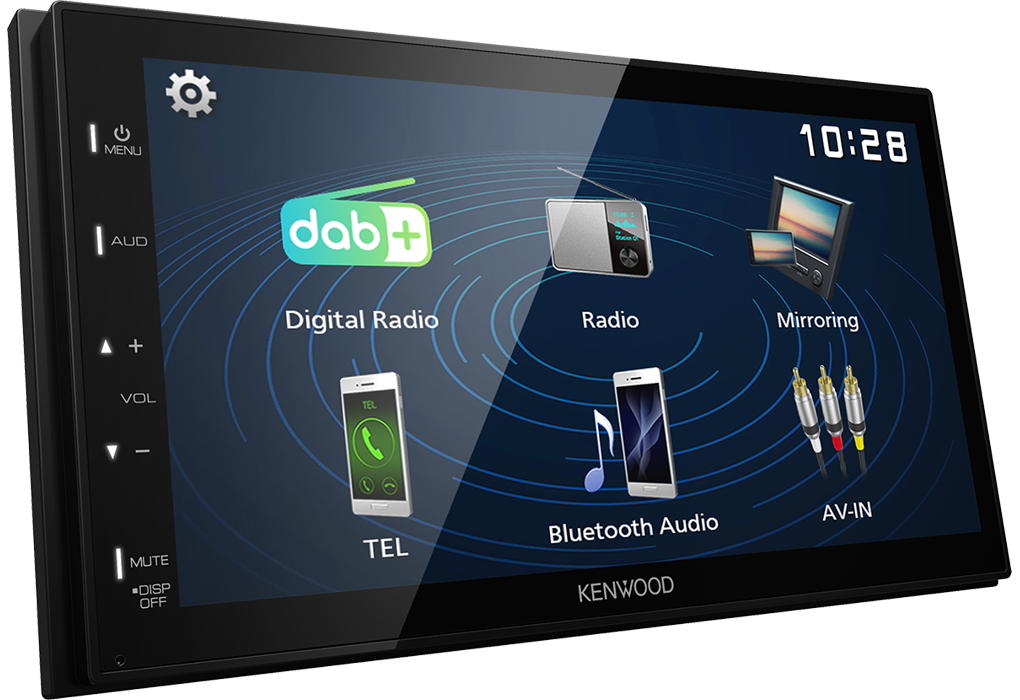 Multimediasysteem DMX129DAB 6.8 inch ondersteunt Android USB Mirroring