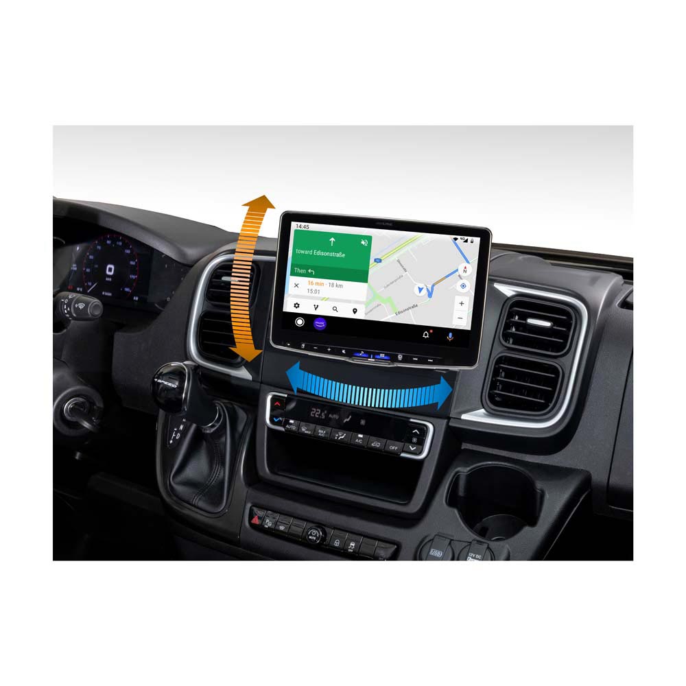 APILXF115DU8S_02 Alpine iLX F115 DU8S motorhome voor Fiat Ducato 8S 11 inch