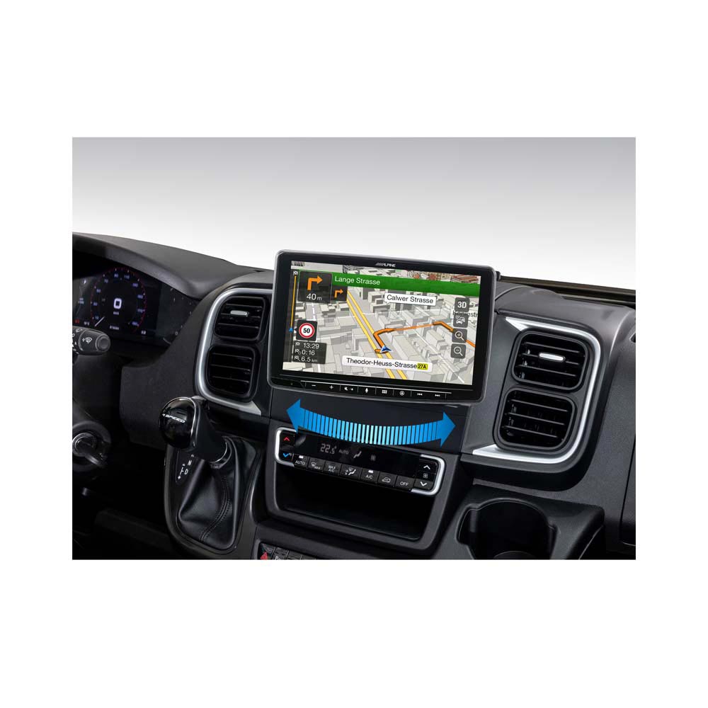APINEF904DU8S_02 lpine INE F904 DU8S camper navigatie voor Fiat Ducato 8 vanaf 2022
