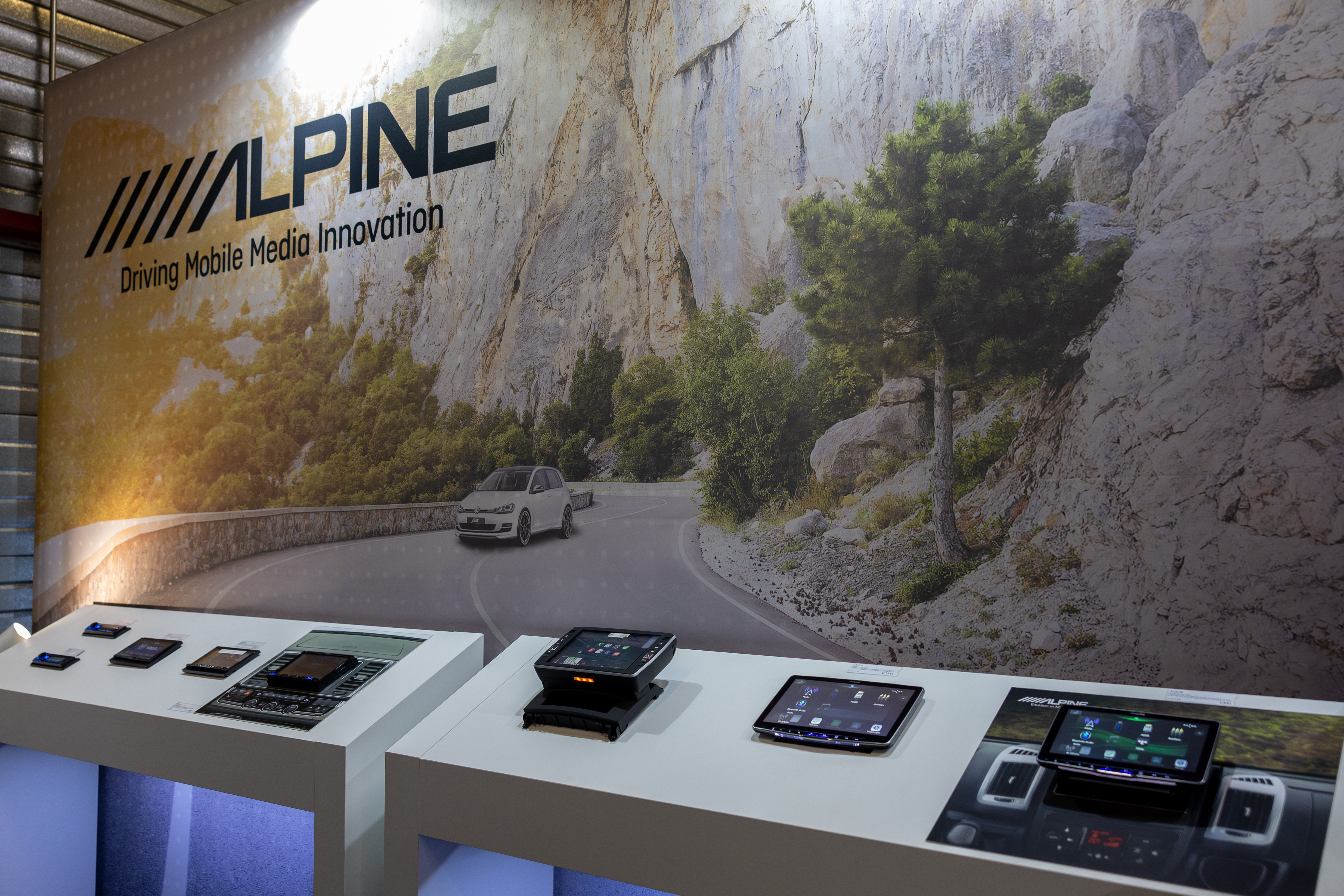 Alpine multimediasystemen