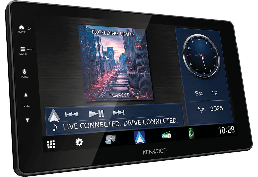 Kenwood DMX-F920DS Multimedia systeem 9 inch draadloos en bekabeld Apple Car Play en Android Auto