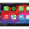 Kenwood DMX6523DABS Multimedia systeem 6.8 inch WSVGA Apple Car Play en Android Auto draadloos of via USB