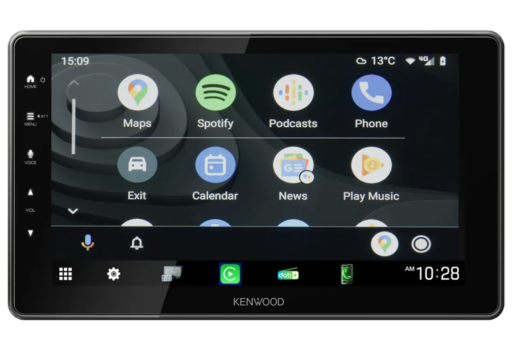 Kenwood DMX-F920DS Multimedia systeem 9 inch draadloos en bekabeld Apple Car Play en Android Auto