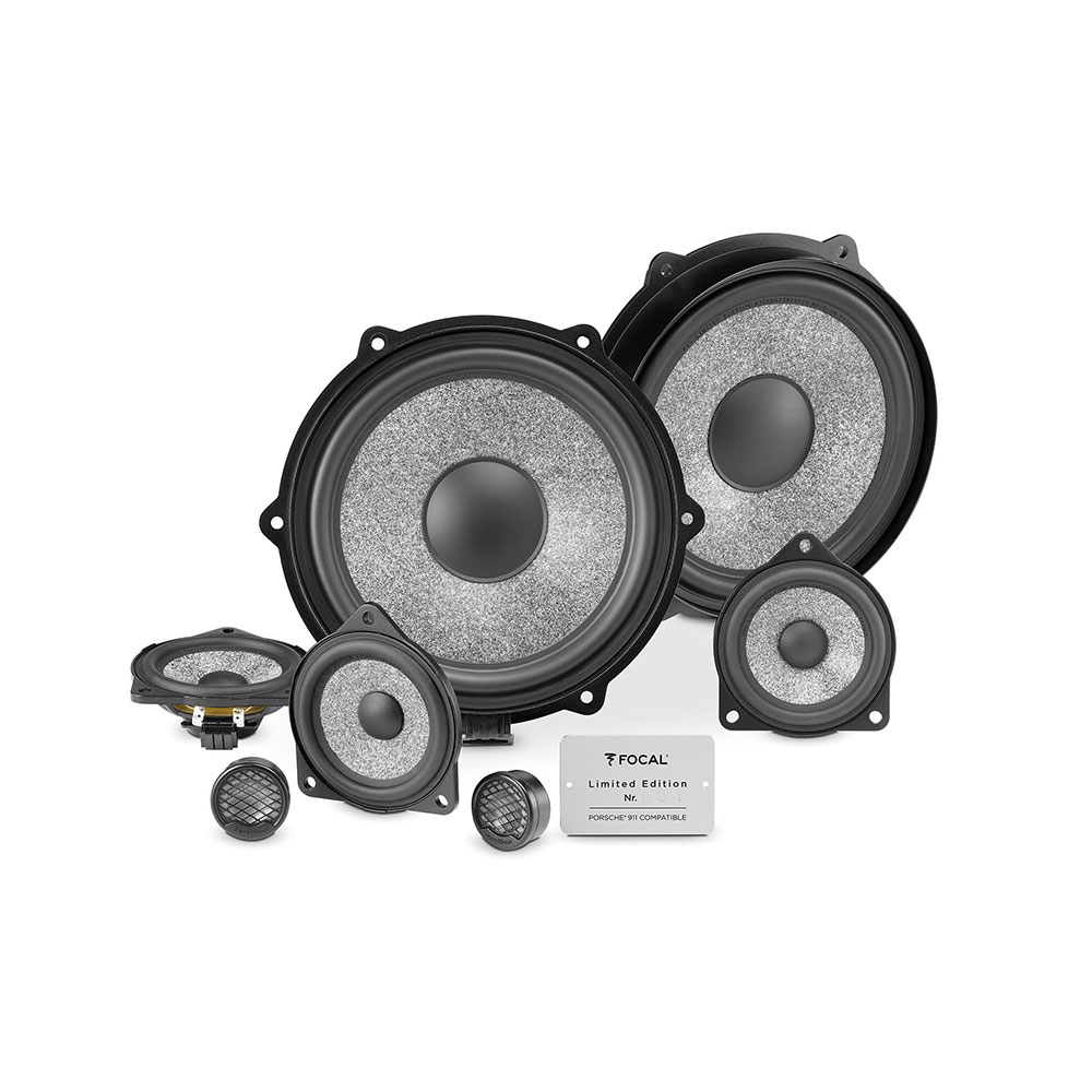 Focal P60 Limited Edition pasklare high-end, plug en play voor Porsche 911, Panamera, Cayenne en Taycan vanaf 2017