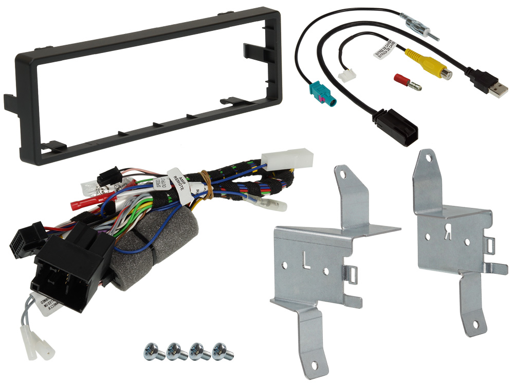 KIT-F9FO-TRA_Installation-Kit-for-Ford-Transit Alpine iLX-F115TRA 11 inch campernavigatie voor Ford Transit Custom vanaf 2018