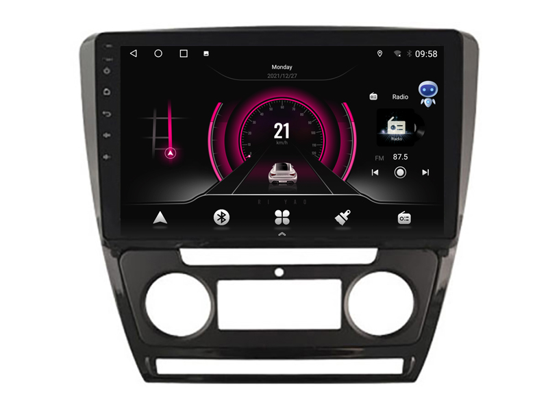 Android Skoda Octavia 2 2007-2014 10.1 inch Car Audio Limburg