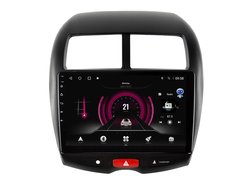 Android Mitsubishi ASX1 zonder scherm en eindversterker 2010-2018 10.1 inch Car Audio Limburg