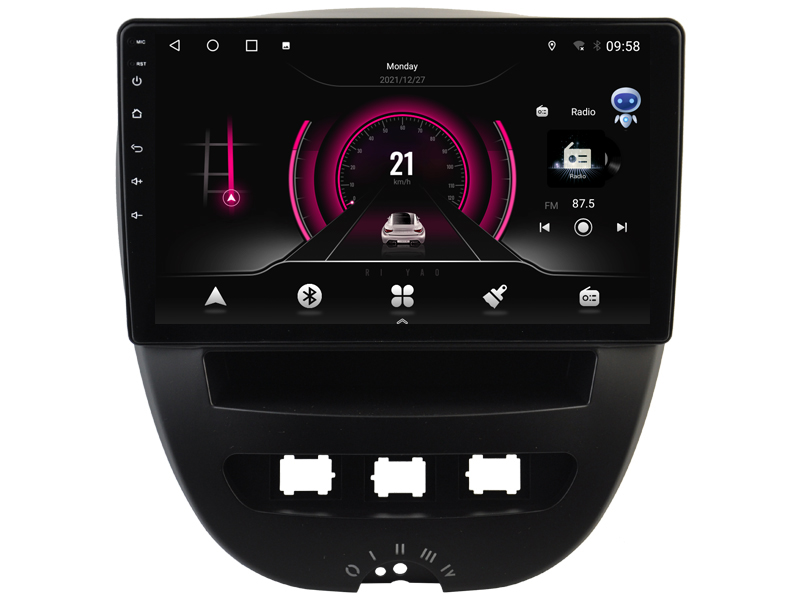 Android Peugeot, Citroën, Toyota 2005-2014 10.1 inch Car Audio Limburg