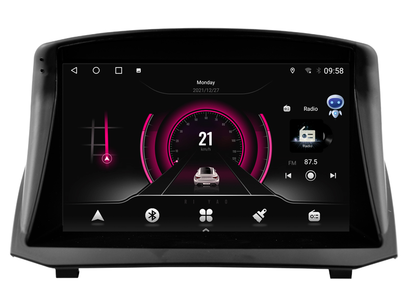 Android Ford Fiësta 2009-2011 9 inch Car Audio Limburg