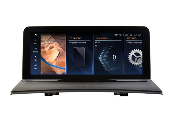 BMW X3-SERIE ANDROID 14.0 MET-ORIGINEEL-SCHERM.