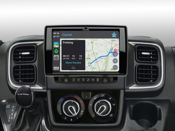 Alpine X903D-DU8 9 inch camper navigatie voor de Fiat Ducato 8