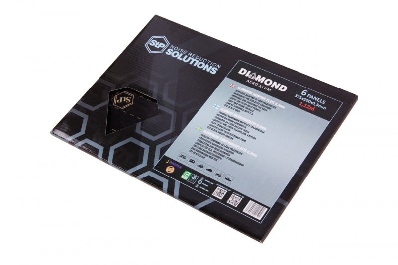 aeroalum_box dempingmateriaal voor deuren 0.3 mm aluminium Car AUDIO LIMBURG