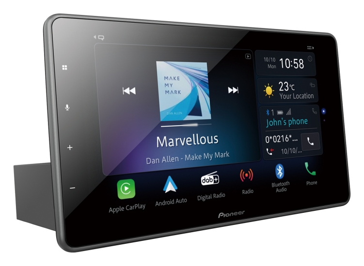 dynx550_SmallImage200005 Pioneer SOH 950dab 9 inch modulaire multimedia speler voor 1DIN, 2 DIN en Camper Car AUDIO LIMBURG