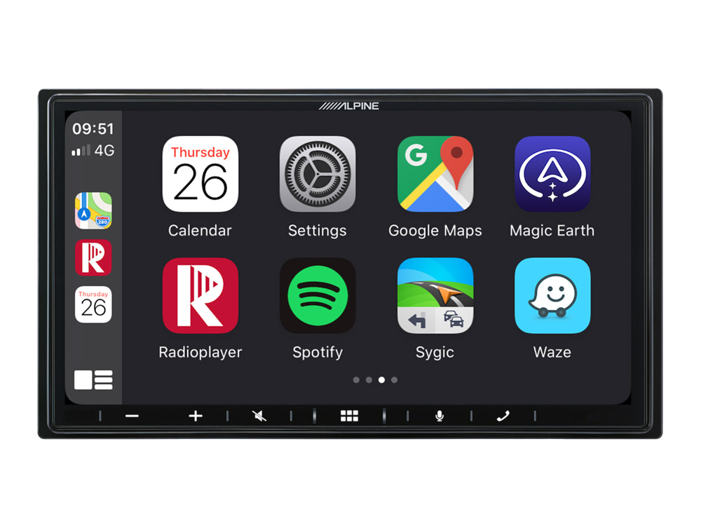 iLX-W690DU8_7-inch-Digital-Media-Station-Carplay-Menu LPINE ILX-W690DU8 2 DIN multimedia toestel Apple Carplay en Android Auto compatibel CAR AUDIO LIMBURG