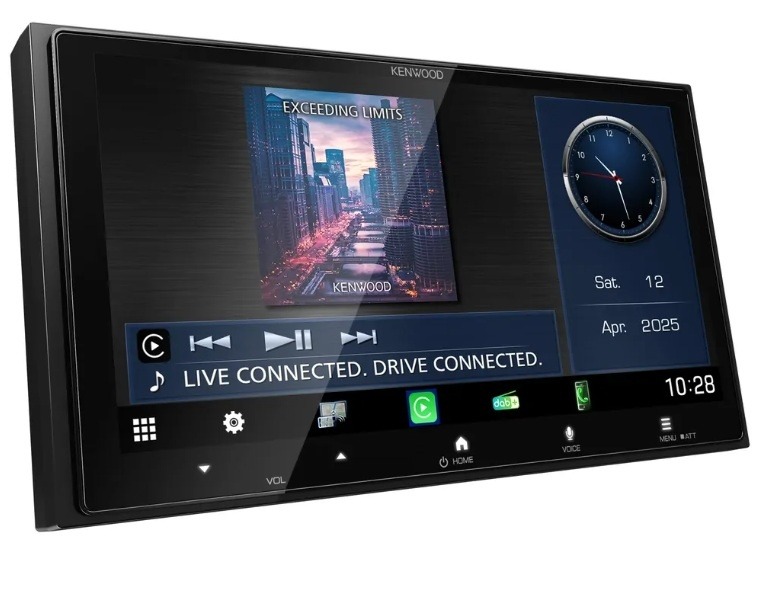 image-6 Kenwood DMX7525DABS Camper navigatie met draadloos Carplay en Android Auto 6.92 inch HD Scherm
